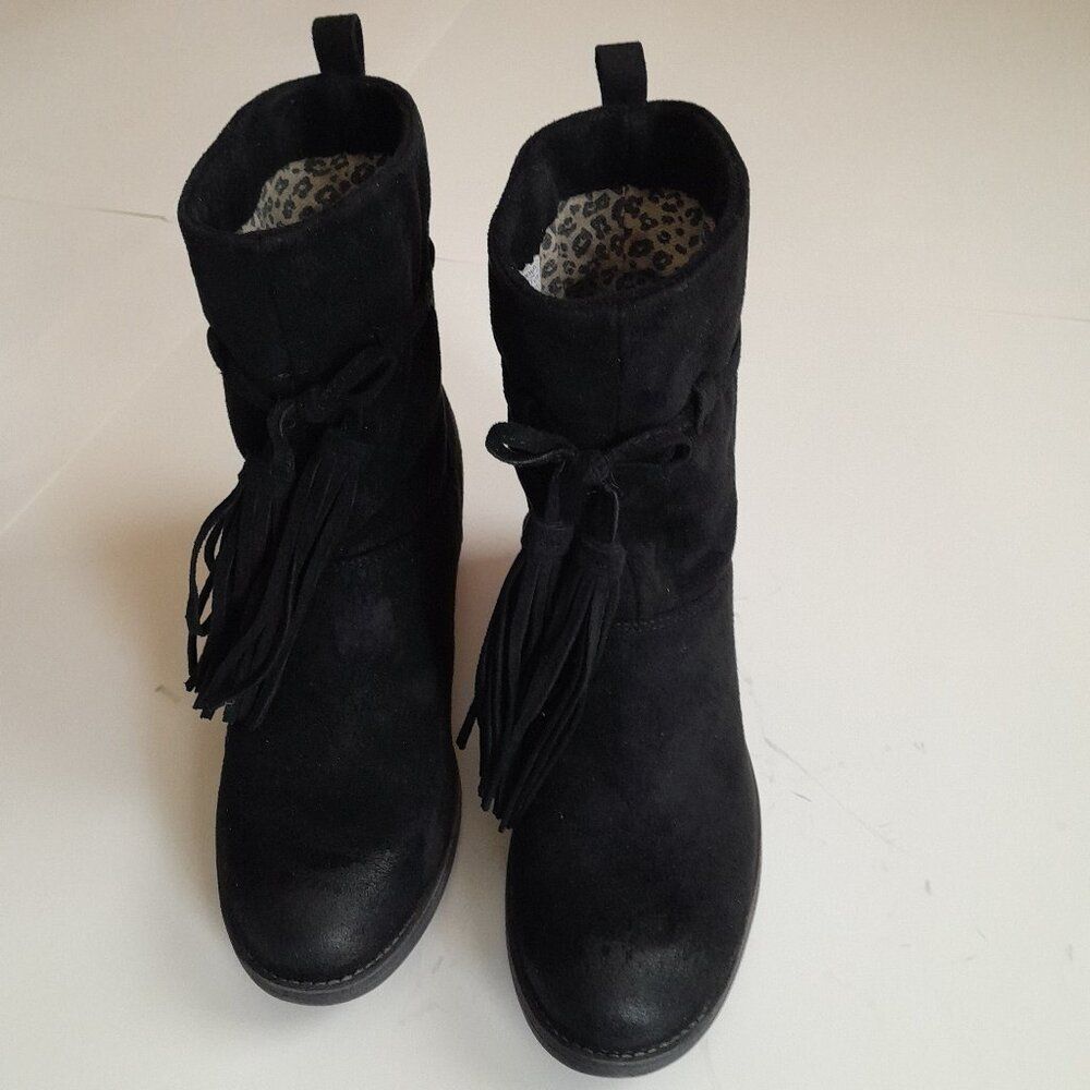 Billabong Monroe Vegan Suede Tassel Boot Women's Size 8